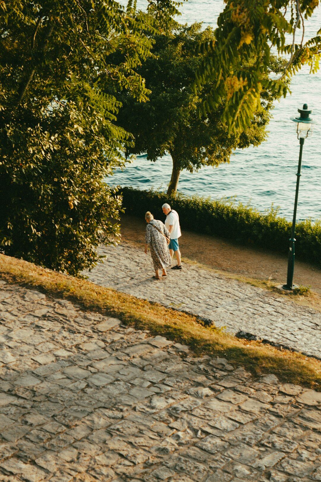 elderly croatian man gardening